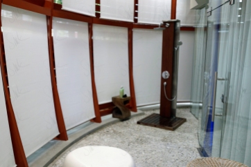 Shower in the treatment room